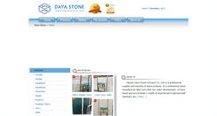 Desktop Screenshot of dayastone.com